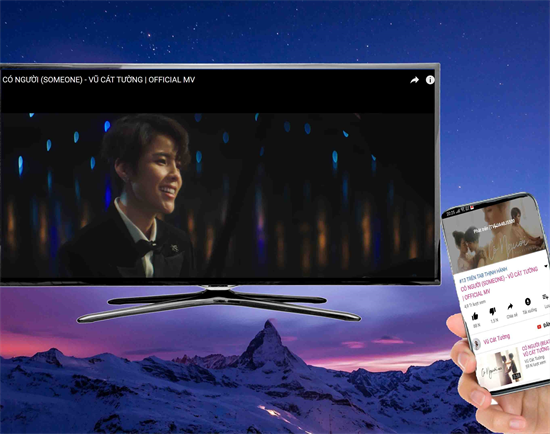 video sẽ được kết nối trên tivi